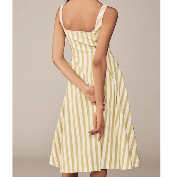 NWOT Maeve Sleeveless Notched Square-Neck Midi Dress Size XS - Picture 2 of 16